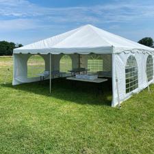 20x20 White Tent Rental in Bowleys Quarters, MD 0