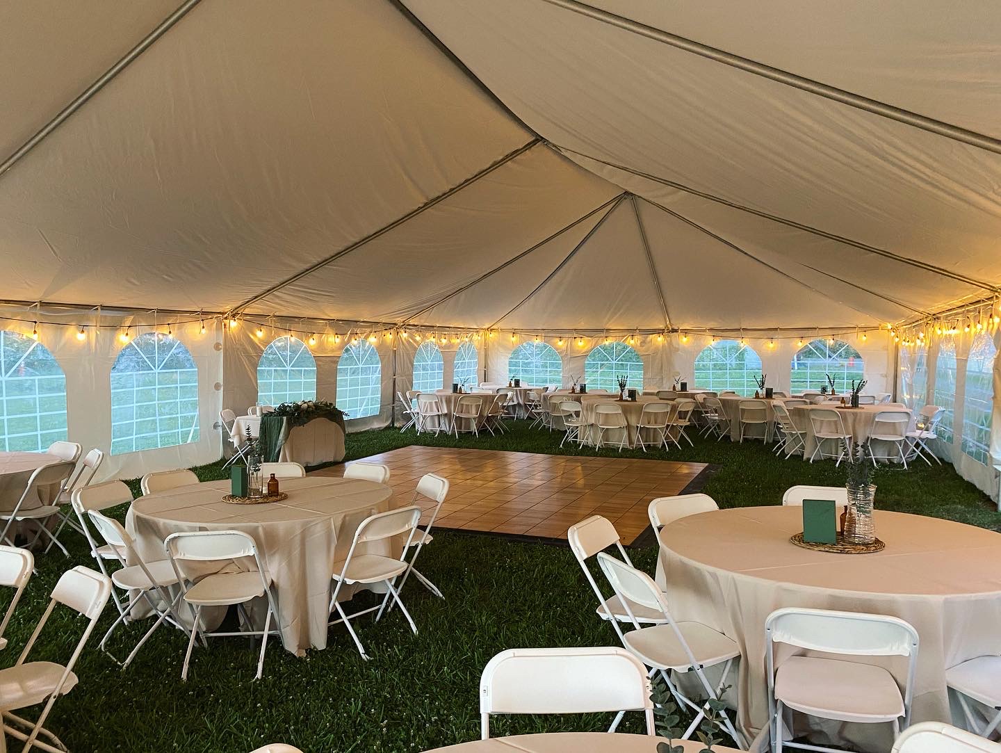 30x60 Wedding Tent Package Rental in Perry Hall, MD