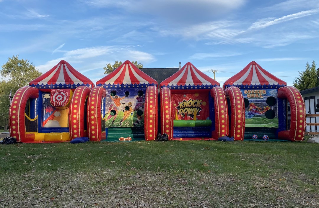 Carnival inflatable games in Perry Hill MD