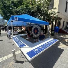 Carnival-Game-Trailer-Money-Wheel-Tent-and-Stage-at-Little-Italy-Italian-Festival 2