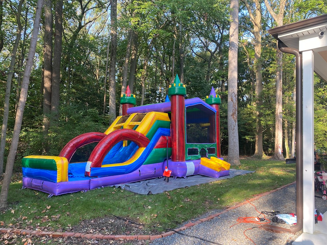 Large Bounce House with Slide in Essex, Maryland