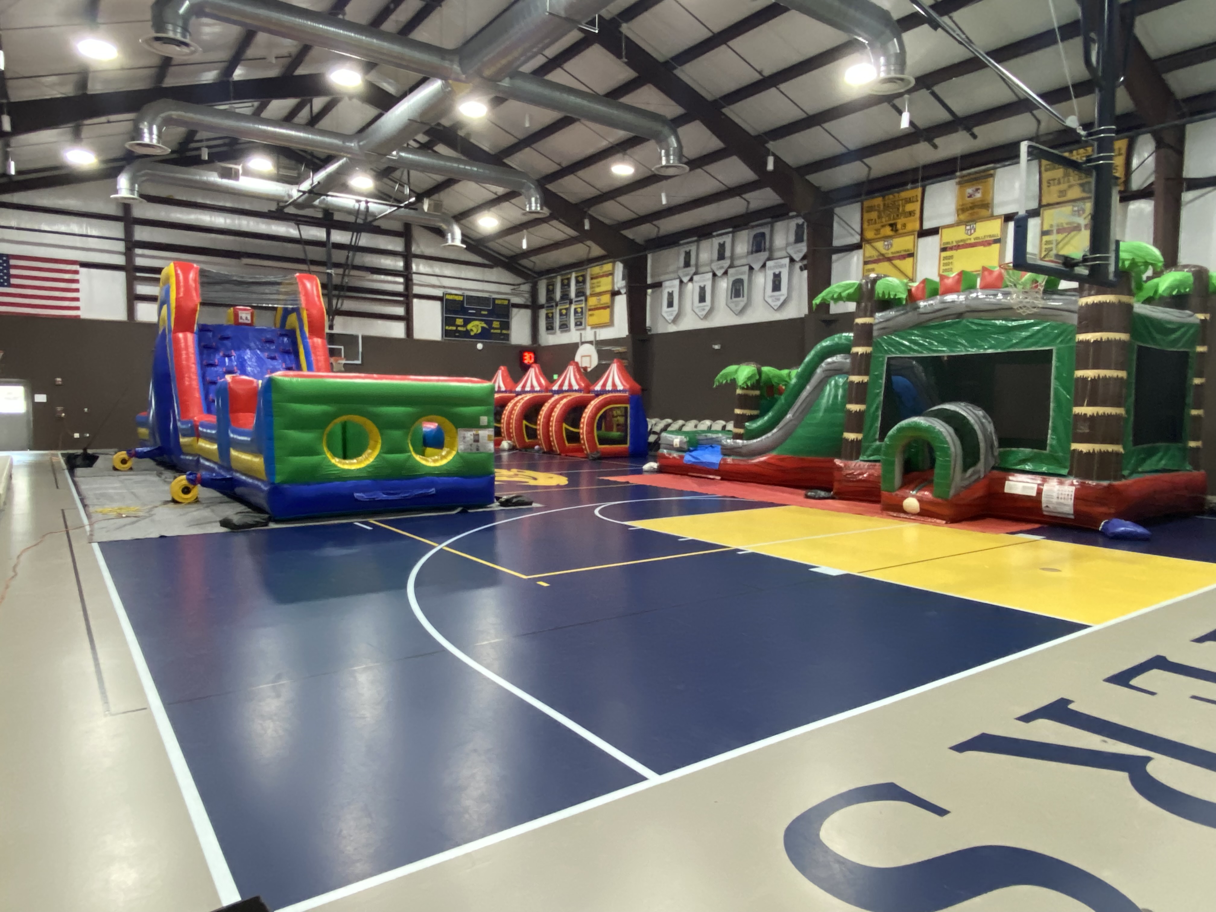 Large Obstacle Course, Carnival Games, and Bounce/Slide Combo in Rosedale, Maryland