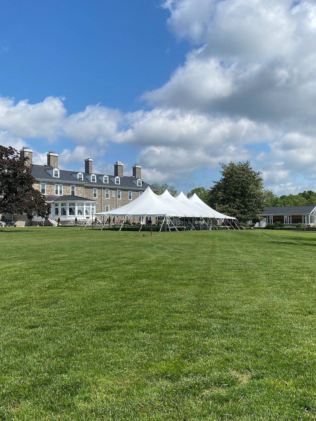 Large Pole Tent for Large Gathering in Havre de Grace, Maryland