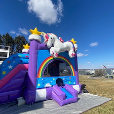 Large-Unicorn-Bounce-House-for-Birthday-Party-in-Middle-River-Maryland 1