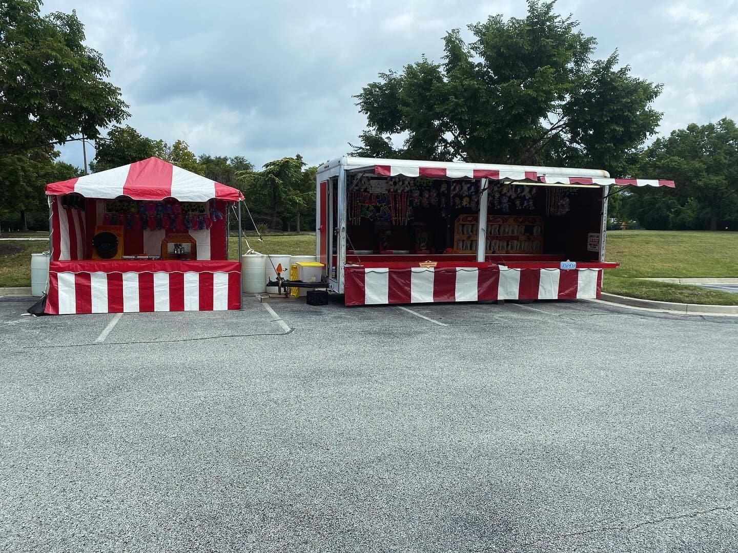 Nostalgic Carnival Game Trailer and Game Booth for Any Event in Baltimore County, Maryland