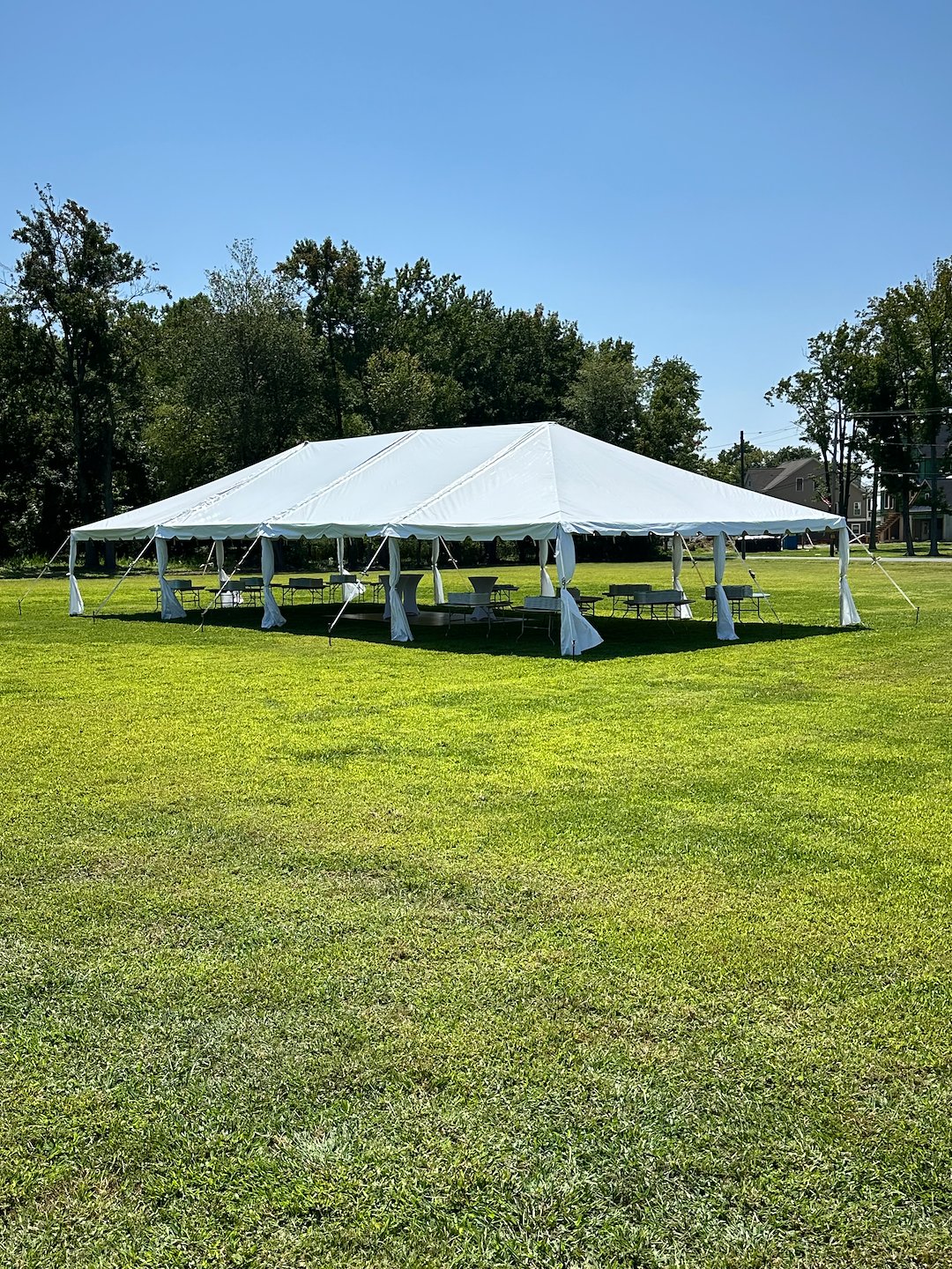 Wedding Tent on Farm in Bowleys Quarters, MD